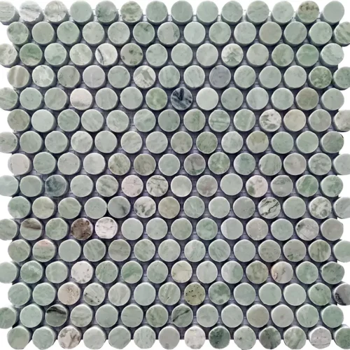 Waterford 0.8X0.8 Polished Mint Green Mosaic 0