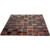 Mondrian Brickstone 1.2Х1.2 Glossy, Matte Glass Mosaic 2