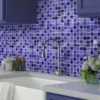 Mondrian Violet 1.2Х1.2 Glossy, Matte Glass Mosaic 6