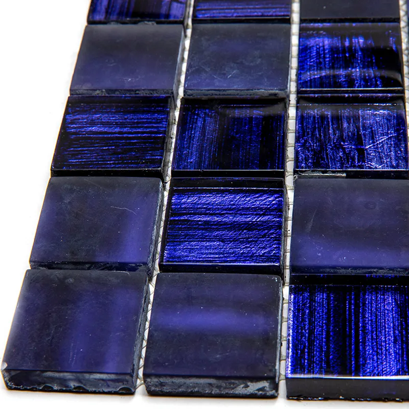 Mondrian Violet 1.2Х1.2 Glossy, Matte Glass Mosaic 4