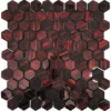 Piet Velvet 1.2Х1.2” Glossy, Matte Glass Mosaic 0