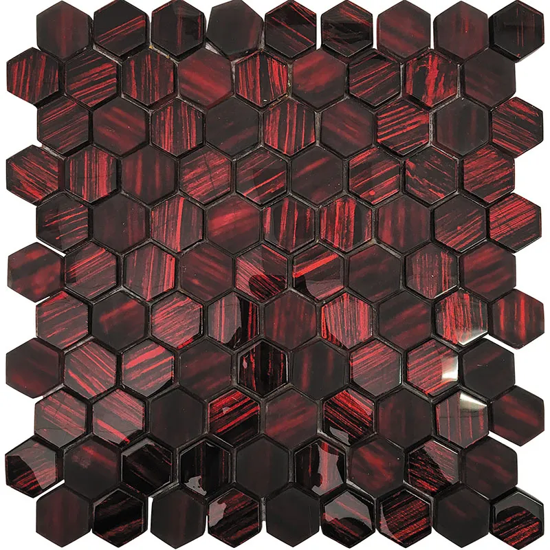 Piet Velvet 1.2Х1.2” Glossy, Matte Glass Mosaic 0