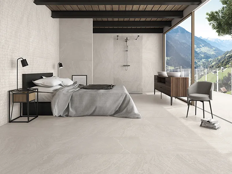 Jumanji Pearl 12.5X25 Matte Colored Body Porcelain Tile 3