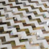 Inlay 0.4x0.8 Polished Shell, Mother of Pearl Mosaic 1