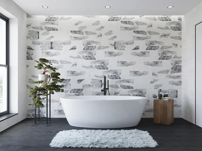 Kasai Carta Koi 9.85X59 Matte Porcelain Tile 2