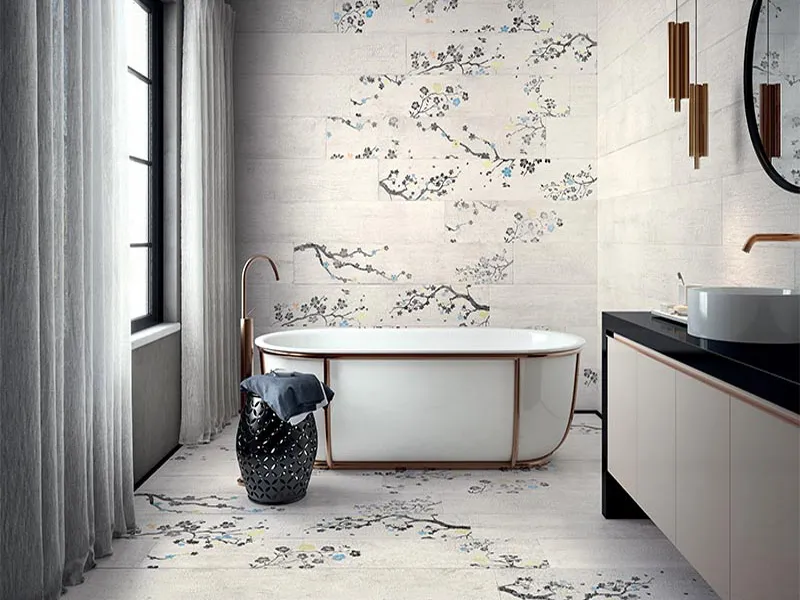 Kasai Carta Sakura 9.85X59 Matte Porcelain Tile 3