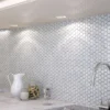 Carrara Hex 1X1 Polished Bianco Mosaic 1