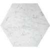 Carrara Hex 10X10 Honed 10 Bianco Tile 0