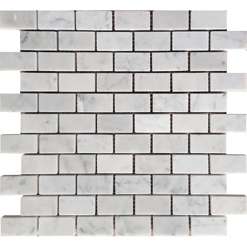 Carrara 1X2 Honed 1X1.9 Bianco Mosaic 0