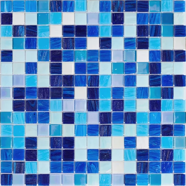 Maritima Mix 8 0.8X0.8 Glossy Glass Mosaic 1