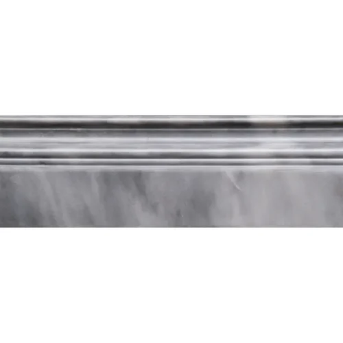 Bardiglio Base 4X0.8X12 Polished Nuvolato Trim 0