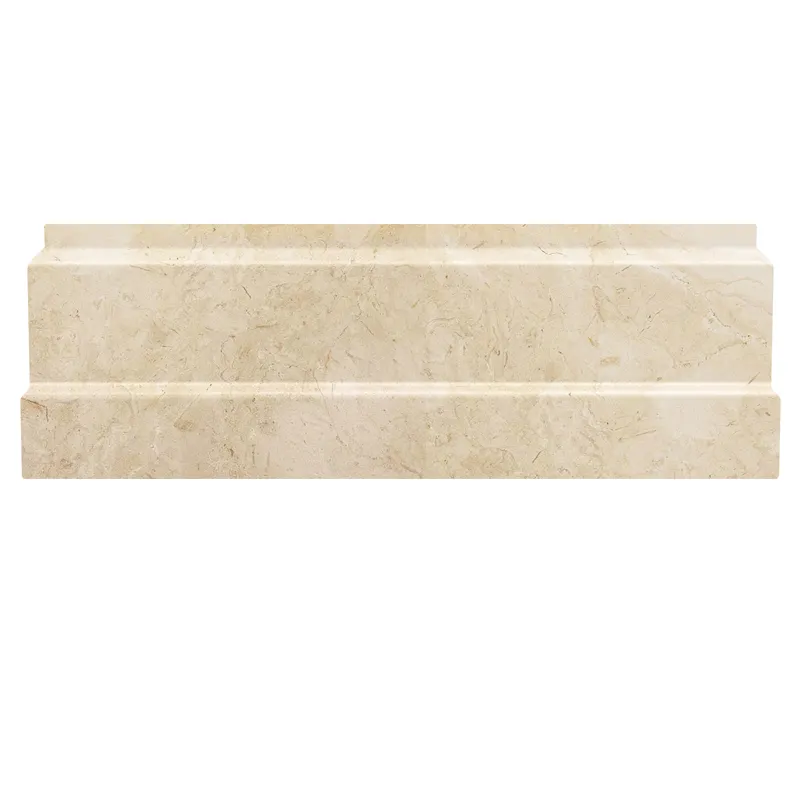 Crema Metro Base 4X0.8X12 Polished marble Trim 0