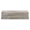 Wooden Grey Metro Base 4X0.8X12 Polished marble tile 0