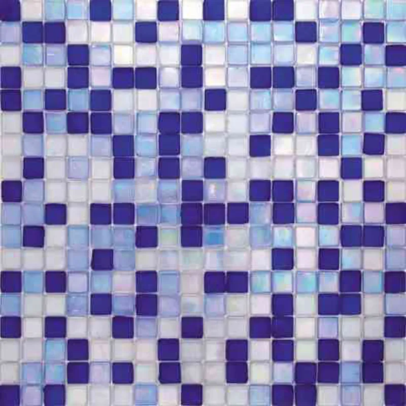 Aquarius 0.6X0.6 Glossy Glass Mosaic