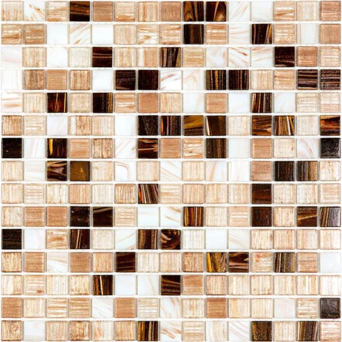 Mocco 0.8X0.8 Glossy Glass Mosaic 0