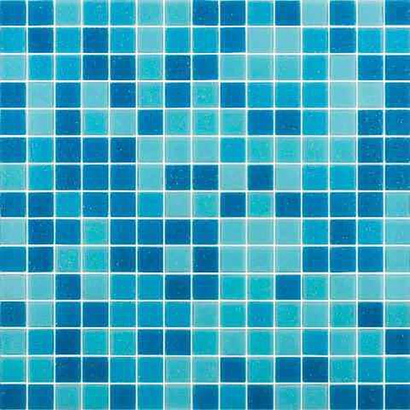 Atlantic 0.8X0.8 Glossy Glass Mosaic 0