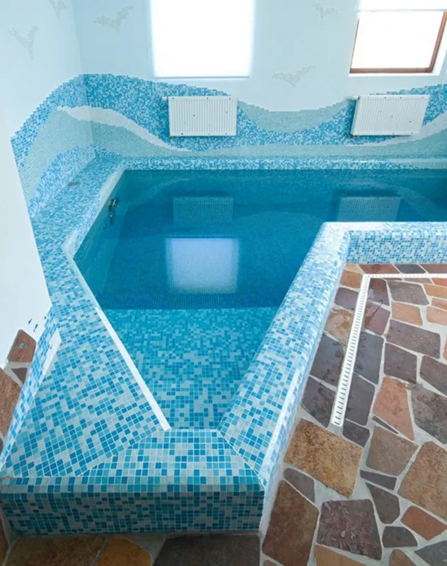 Pure 0.8X0.8 Glossy Glass Mosaic 2