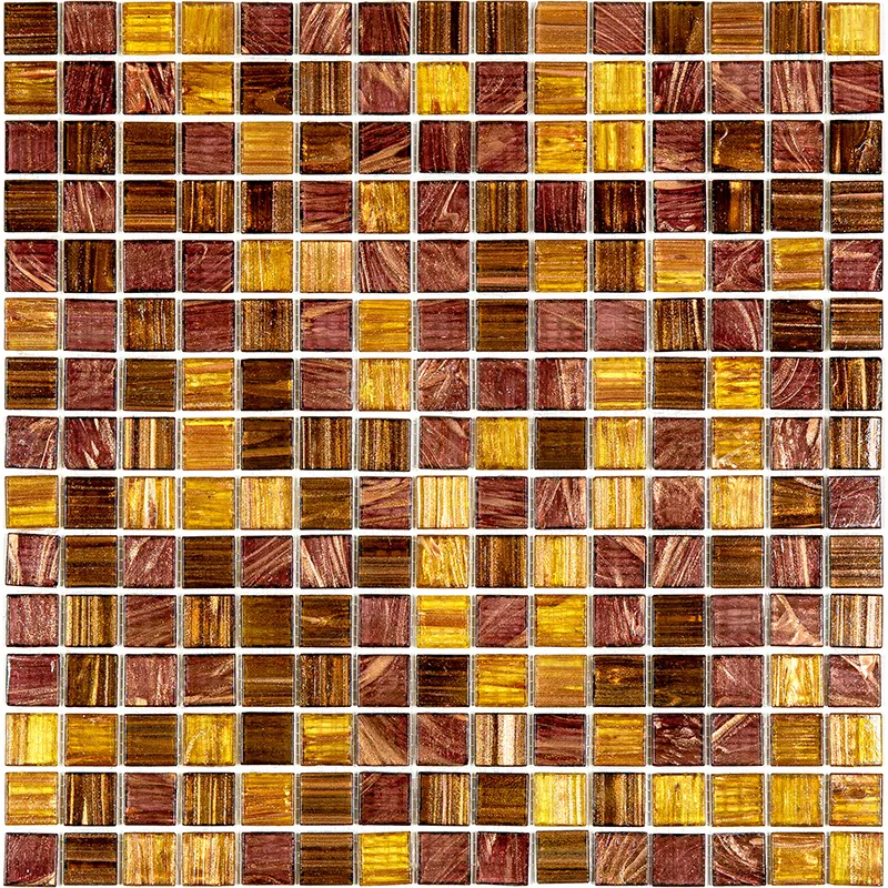 Ecuador 0.8X0.8 Glossy Glass Mosaic 0