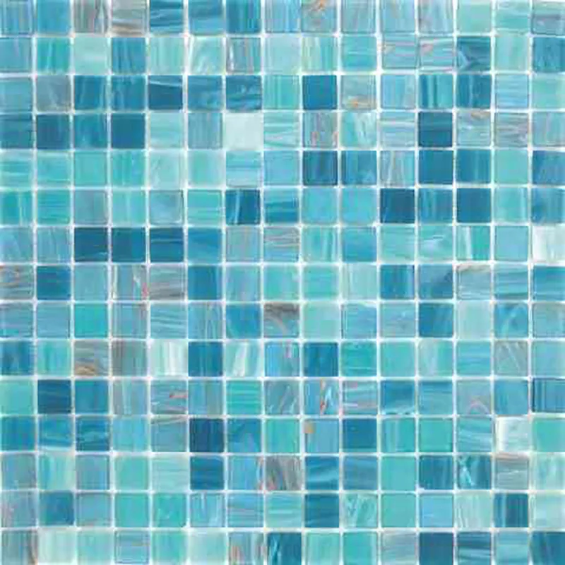 Pool 0.8X0.8 Glossy Glass Mosaic