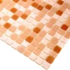 Rose 0.8X0.8 Glossy Glass Mosaic 3