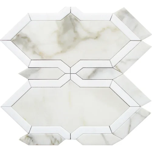 Isabella 13.4X12.6 Polished Marble Tile 0