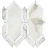 Isabella 13.4X12.6 Polished Marble Tile 1