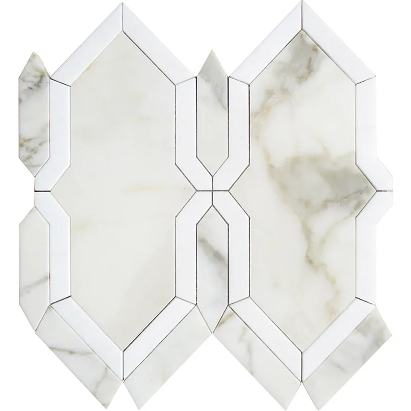 Isabella 13.4X12.6 Polished Marble Tile 1