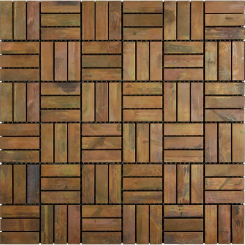 Copper Mesa 0.6X2 Matte Metal mosaic 0