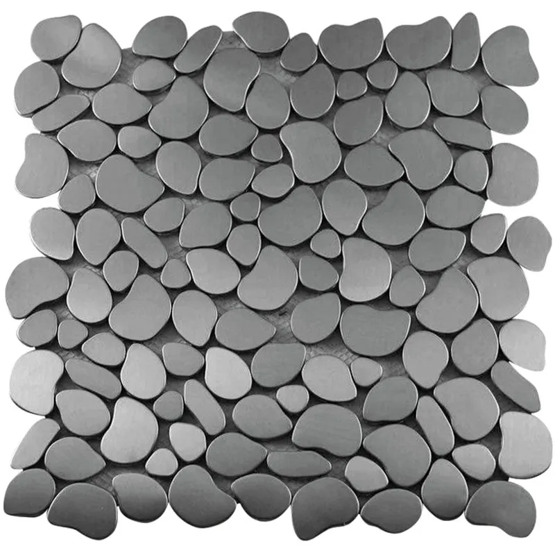 Metal Pebble 12X12 Polished tile 0