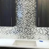 Riviera Blanc 2.9X2.9 Glossy Glass Mosaic 6