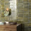 Moda Deco Olive 2.5X8 2.58X7.9 Glossy Ceramic Tile 3