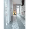 Moorish Grey Cross 5.35X5.35 Matte Ceramic Tile 3