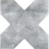 Moorish Grey Cross 5.35X5.35 Matte Ceramic Tile 0