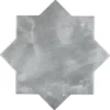 Moorish Grey Star 5.35X5.35 Matte Ceramic Tile 1