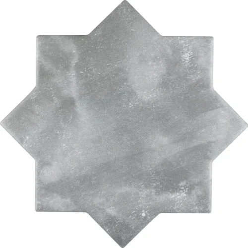 Moorish Grey Star 5.35X5.35 Matte Ceramic Tile 0