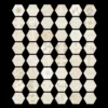 Movement Hexagon Deco Ivory 9.9X9.9 Matte Porcelain tile 2