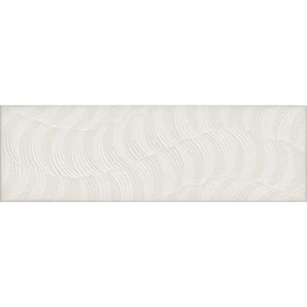 Movement Ivory Deco 11.7X39.2 Matte Ceramic tile 1