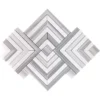 Dardanelles 10x10 Polished Equator, Thassos Tile 0