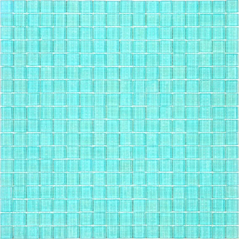 Nb-Bl574 0.6X0.6 Glossy Glass Mosaic 0