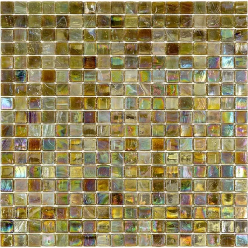 Nb-Br609 0.6X0.6 Glossy Glass Mosaic 0