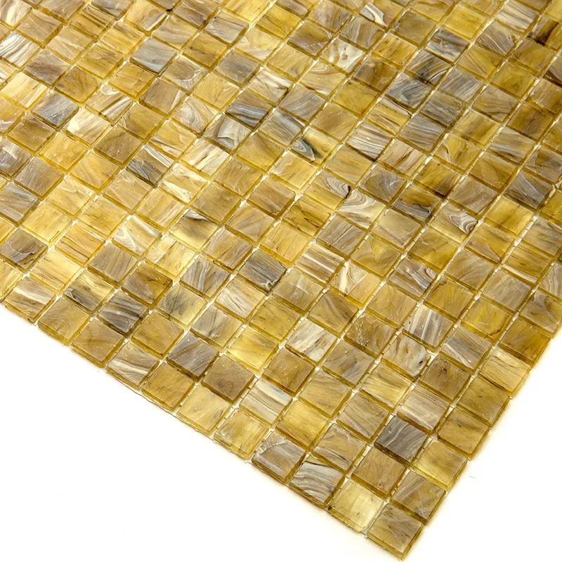 Nb-Br610 0.6X0.6 Glossy Glass Mosaic 1