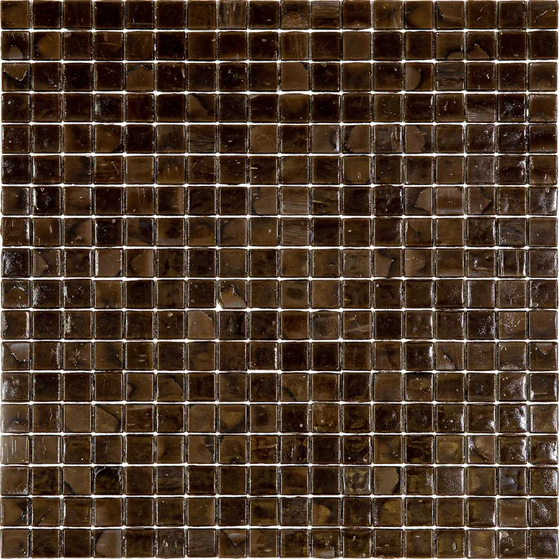 Nb-Br614 0.6X0.6 Glossy Glass Mosaic 0