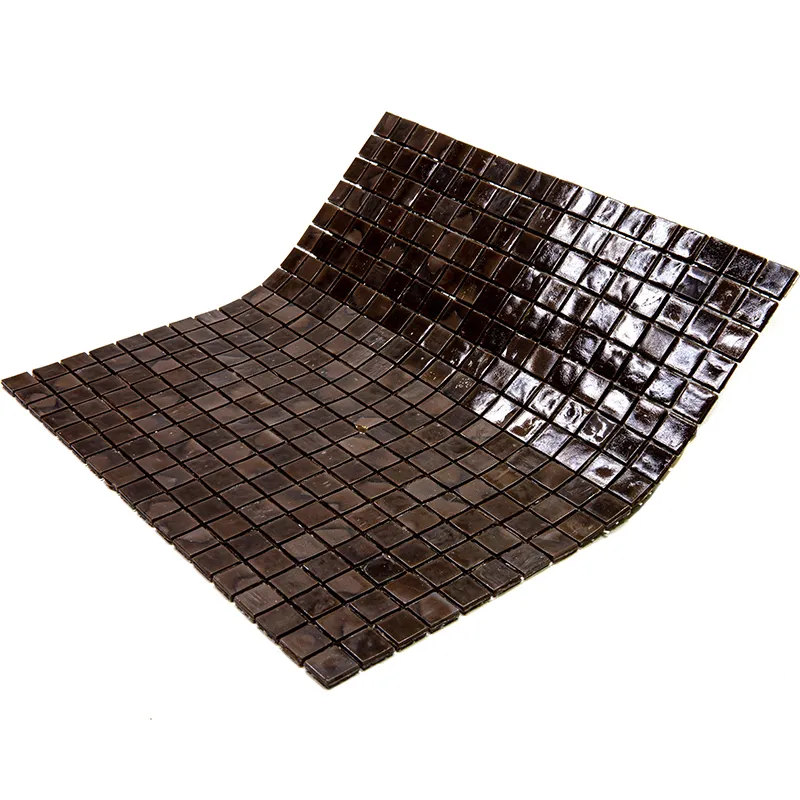 Nb-Br614 0.6X0.6 Glossy Glass Mosaic 3