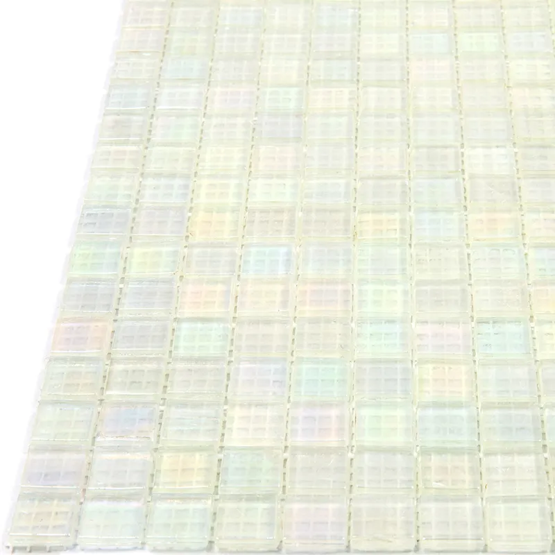 Nb-Wh111 0.6X0.6 Glossy Glass Mosaic 2