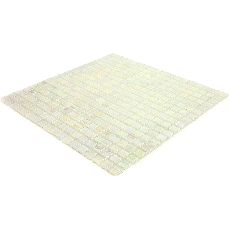 Nb-Wh111 0.6X0.6 Glossy Glass Mosaic 5