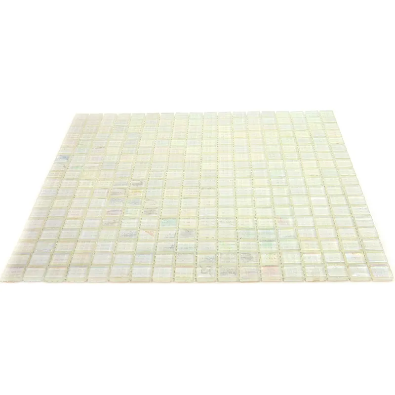 Nb-Wh111 0.6X0.6 Glossy Glass Mosaic 4