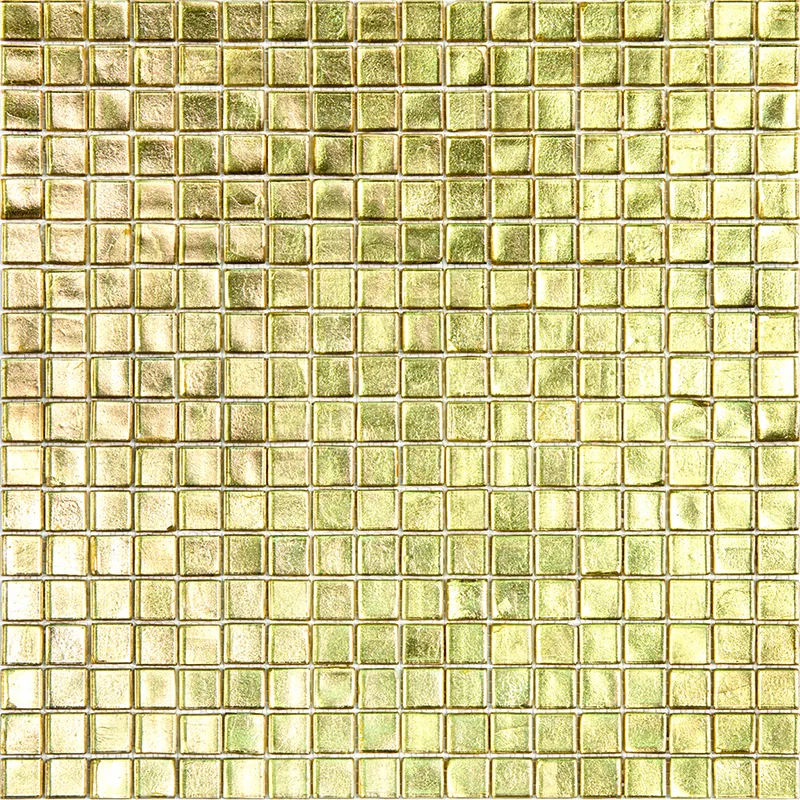 Nb-Yl332 0.6X0.6 Glossy Glass Mosaic 0