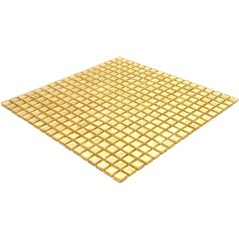 Nb-Yl332 0.6X0.6 Glossy Glass Mosaic 5