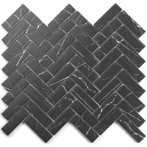 Miacomet Herringbone 11X12.6 Recycled Glass Tile 0