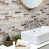 Sankaty 2.75X5.7 Matte Recycled Glass Mosaic 1